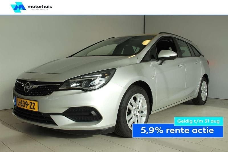 Grijs Gebruikt 2021 Opel Astra Edition Stationwagen | € 16.445 (Super prijs) - Afbeelding 1/4