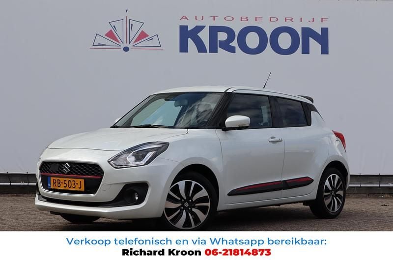 Wit Gebruikt 2017 Suzuki Swift Hatchback | € 13.750 (Eerlijke prijs) - Afbeelding 1/4