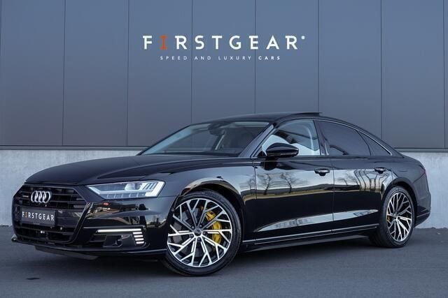 Zwart Gebruikt 2021 Audi A8 Proline Sedan | € 64.900 (Eerlijke prijs) - Afbeelding 1/3