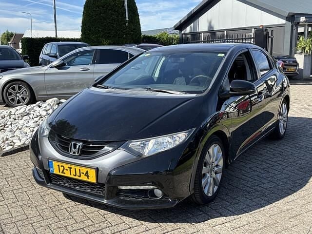 Zwart Gebruikt 2012 Honda Civic Sport Hatchback | € 4.950 (Eerlijke prijs) - Afbeelding 1/4