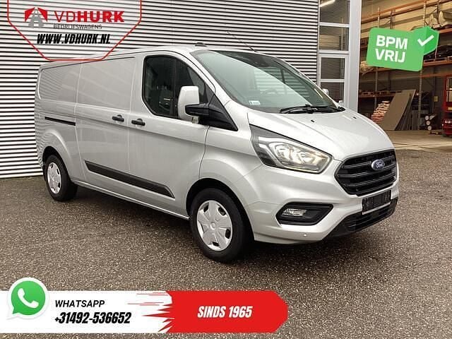 Zilver (metallic) Occasion 2021 Ford Transit Custom Van | € 21.944 (Super prijs) - Afbeelding 1/3