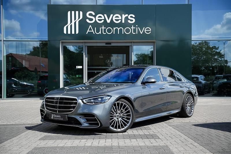 Grijs Gebruikt 2024 Mercedes S580 AMG line Sedan | € 124.988 (Eerlijke prijs) - Afbeelding 1/4