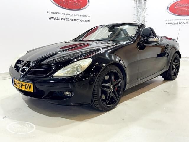 Zwart Gebruikt 2005 Mercedes SLK350 Cabriolet | € 9.500 (Goede deal) - Afbeelding 1/4