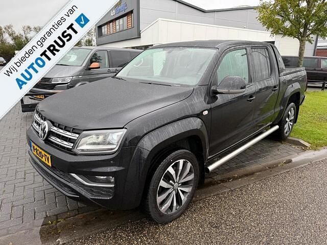 Zwart Occasion 2019 VW Amarok Highline Pickup | € 44.499 (Iets duurder) - Afbeelding 1/4