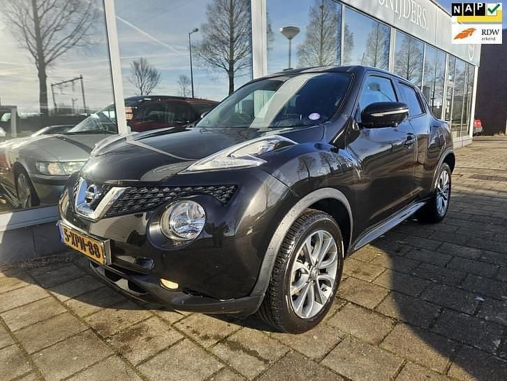 Zwart Occasion 2014 Nissan Juke S SUV | € 8.950 (Eerlijke prijs) - Afbeelding 1/4