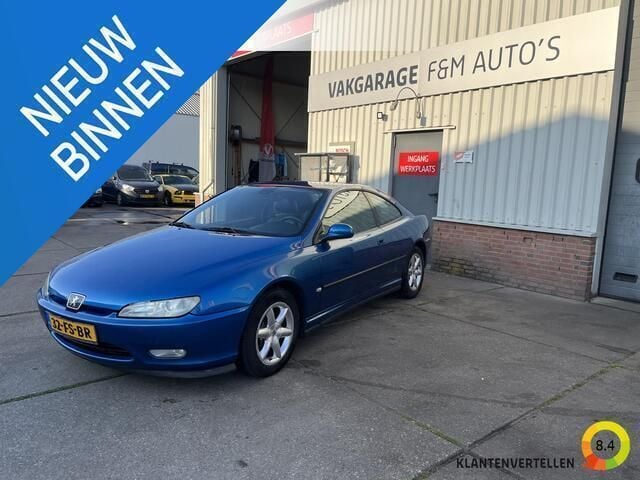 Blauw Gebruikt 2000 Peugeot 406 Coupe Coupé | € 3.950 - Afbeelding 1/4