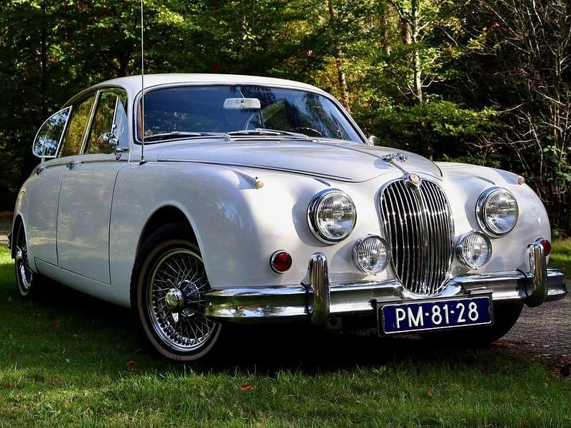 Wit Occasion 1965 Jaguar MK II Sedan | € 32.000 - Afbeelding 1/4