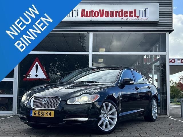Zwart Gebruikt 2008 Jaguar XF Premium Luxury Sedan | € 6.999 (Goede deal) - Afbeelding 1/4
