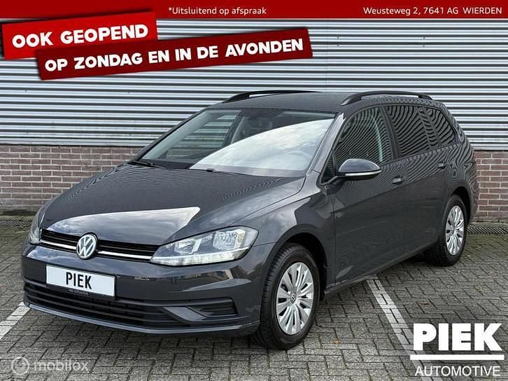 Occasion VW Golf VII Comfortline 110 PK (80 kW) 2018 Grijs Stationwagen