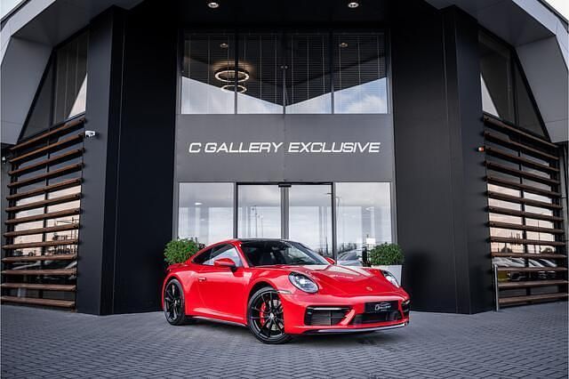 Rood Gebruikt 2021 Porsche 911 Carrera S Sport Coupé | € 136.995 - Afbeelding 1/4