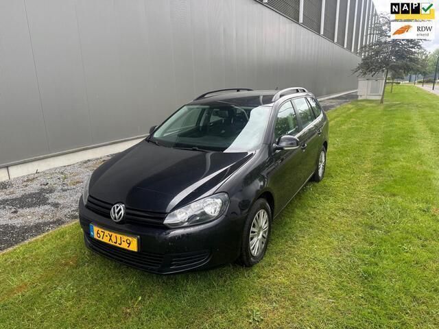 Zwart Gebruikt 2012 VW Golf VII Trendline Stationwagen | € 2.750 - Afbeelding 1/4