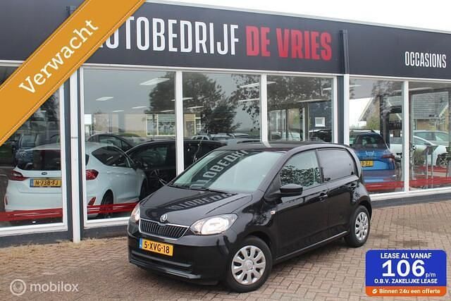 Zwart Gebruikt 2015 Skoda Citigo Elegance Hatchback | € 6.450 (Eerlijke prijs) - Afbeelding 1/4