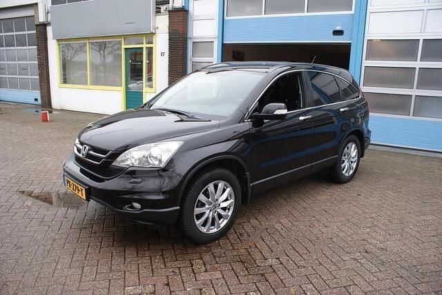 Zwart Occasion 2010 Honda CR-V Elegance SUV | € 9.250 (Eerlijke prijs) - Afbeelding 1/4