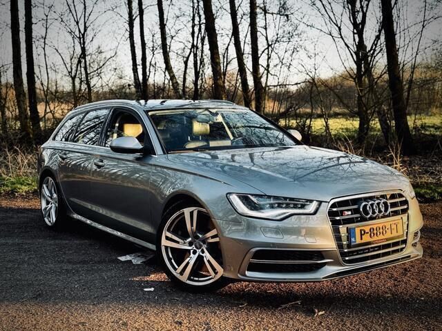 Grijs, metallic lak Gebruikt 2013 Audi A6 Proline Stationwagen | € 19.995 (Super prijs) - Afbeelding 1/4