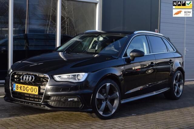 Zwart Gebruikt 2013 Audi A3 Sportback Ambition Hatchback | € 11.999 (Eerlijke prijs) - Afbeelding 1/4