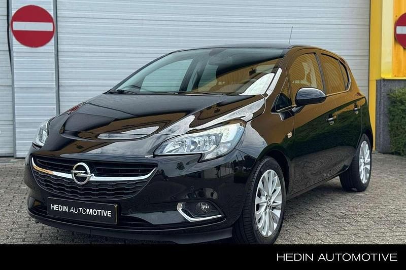 Zwart Gebruikt 2018 Opel Corsa Edition Hatchback | € 10.745 (Eerlijke prijs) - Afbeelding 1/3