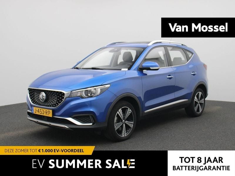 Blauw, metallic lak Gebruikt 2020 MG ZS Luxury Sedan | € 14.995 (Eerlijke prijs) - Afbeelding 1/3