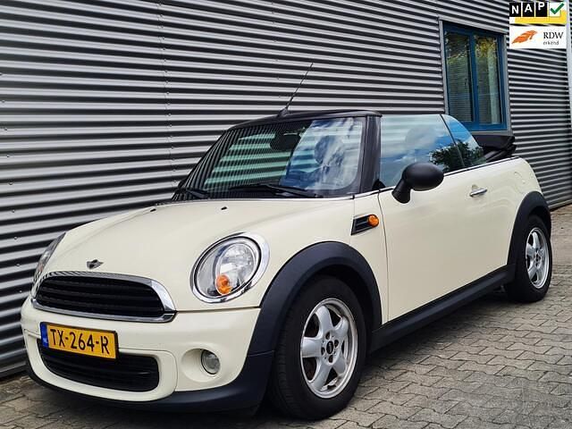Occasion Mini One Cabriolet Pepper 98 PK (72 kW) 2011 Wit Cabriolet