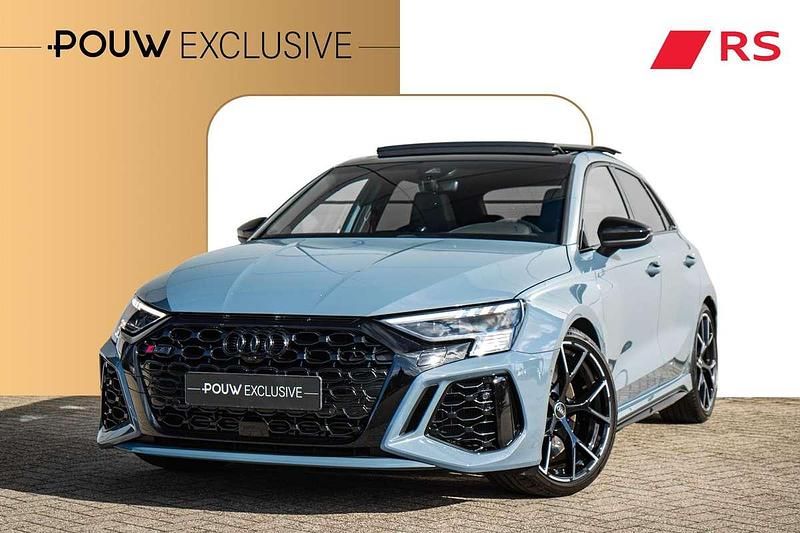 Grijs Gebruikt 2023 Audi RS3 Sportback S-Line Hatchback | € 74.900 (Eerlijke prijs) - Afbeelding 1/4