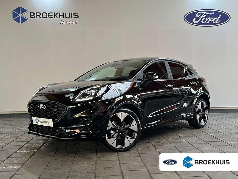 Zwart Nieuw 2025 Ford Puma ST-Line X SUV | € 37.500 (Eerlijke prijs) - Afbeelding 1/4