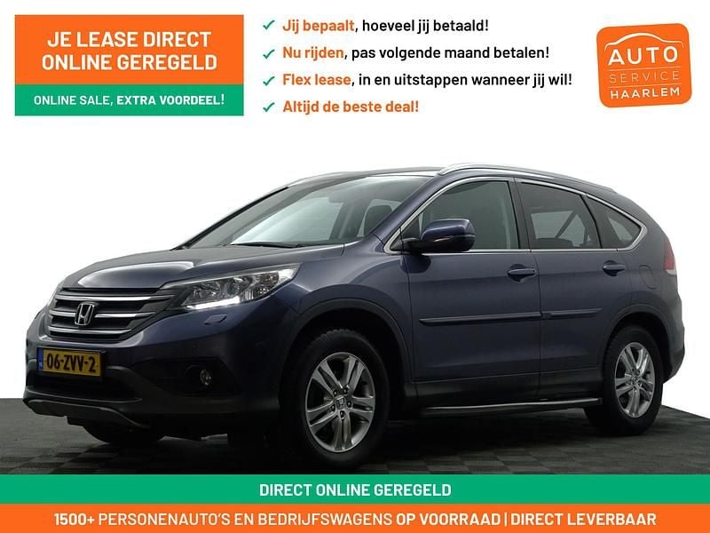 Grijs Gebruikt 2013 Honda CR-V Elegance SUV | € 12.900 (Eerlijke prijs) - Afbeelding 1/4