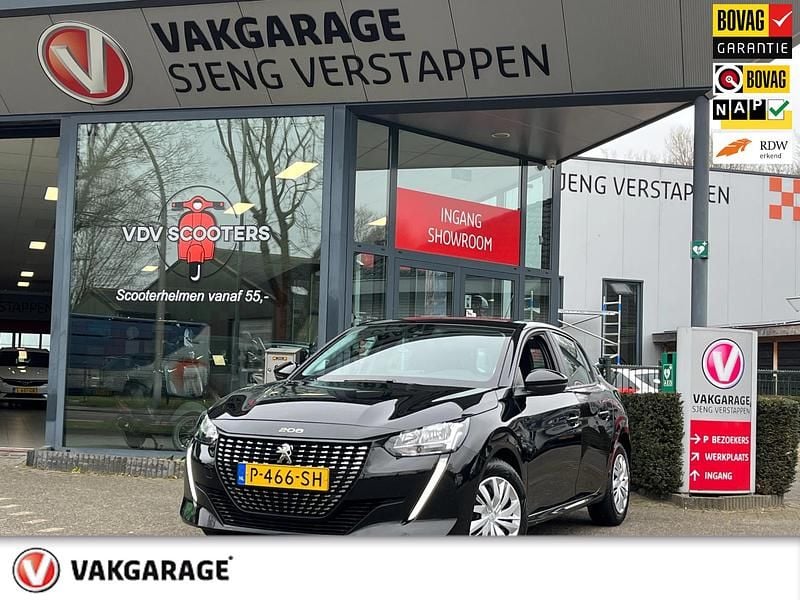 Occasion Peugeot 208 Active 75 PK (55 kW) 2022 Zwart Hatchback