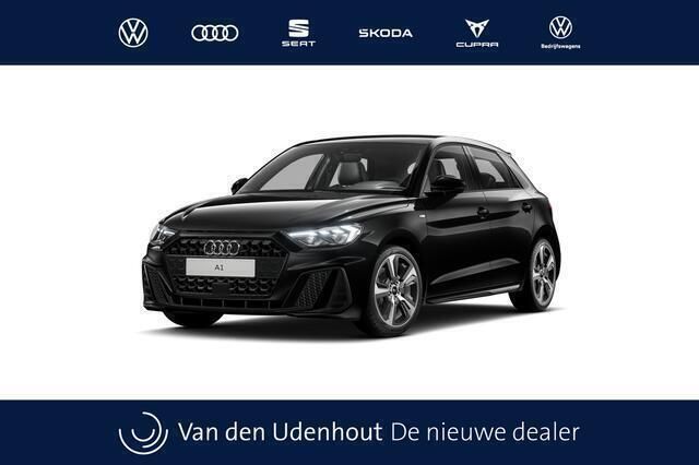 Zwart Nieuw 2025 Audi A1 Sportback Ambiente Hatchback | € 37.698 (Duur) - Afbeelding 1/4