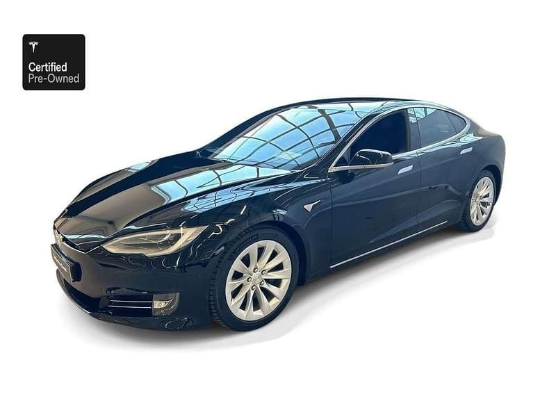 Zwart Gebruikt 2020 Tesla Model S Hatchback | € 42.400 - Afbeelding 1/4