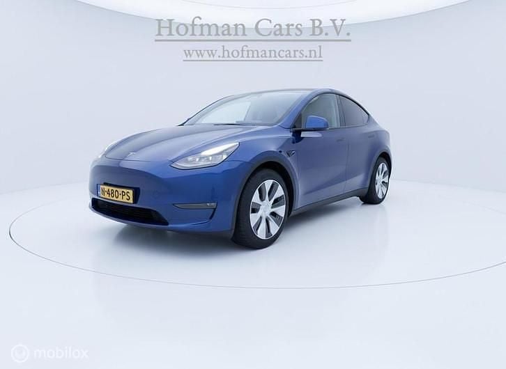 Occasion Tesla Model Y 378 kW (514 PK) 2021 Blauw (metallic) SUV