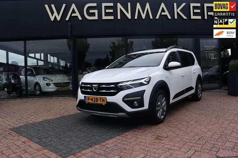 Wit Gebruikt 2022 Dacia Jogger Comfort MPV | € 16.950 (Eerlijke prijs) - Afbeelding 1/4