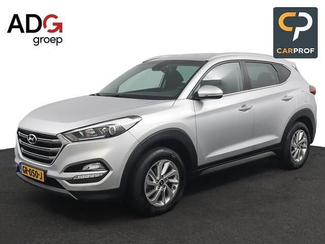Grijs Gebruikt 2015 Hyundai Tucson Comfort SUV | € 16.950 (Eerlijke prijs) - Afbeelding 1/4