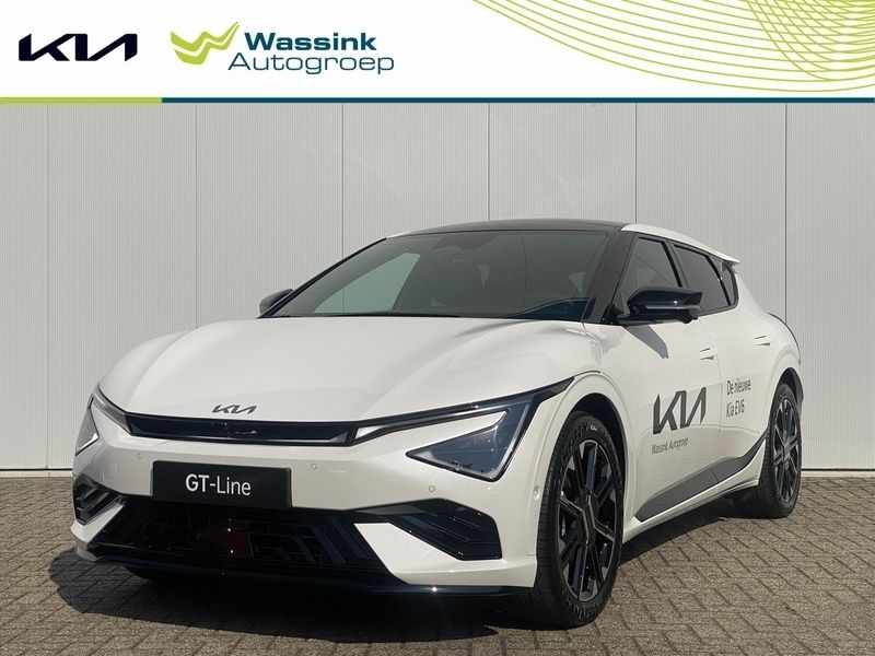 Snow white pearl (wit parelmoer) Nieuw 2024 Kia EV6 2 SUV | € 59.990 - Afbeelding 1/3