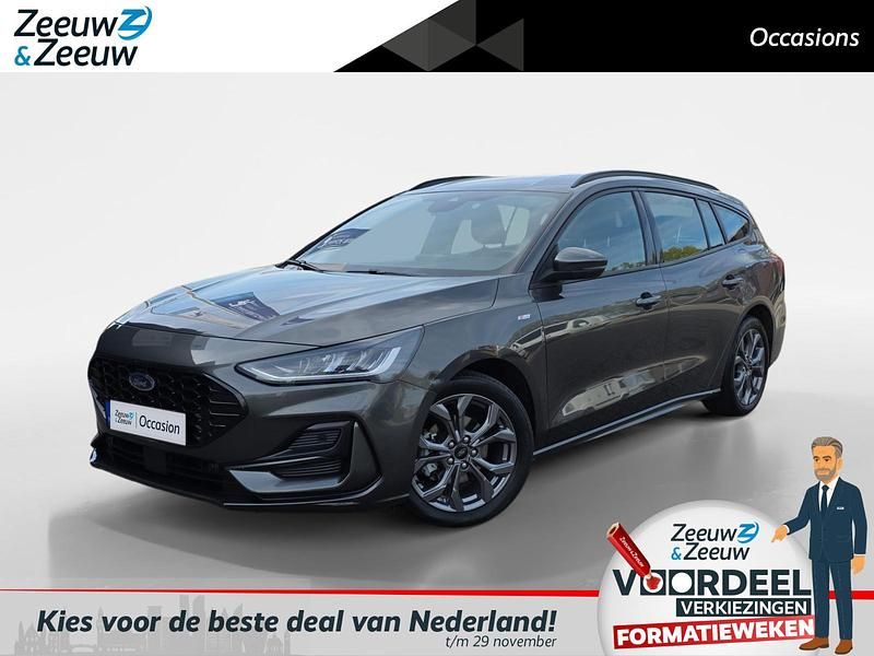 Grijs Gebruikt 2023 Ford Focus ST-Line Stationwagen | € 22.940 (Eerlijke prijs) - Afbeelding 1/4