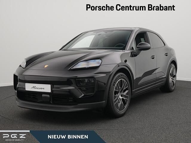 Zwart Nieuw 2025 Porsche Macan SUV | € 92.256 - Afbeelding 1/4