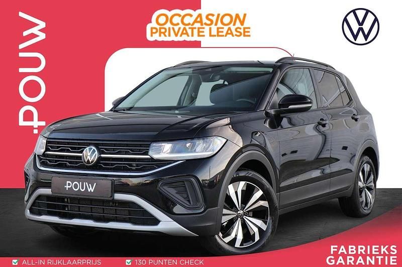 Zwart Gebruikt 2025 VW T-Cross Edition SUV | € 29.900 (Eerlijke prijs) - Afbeelding 1/3
