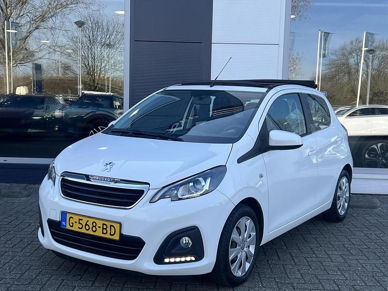 Wit Gebruikt 2019 Peugeot 108 Active Hatchback | € 10.655 (Iets duurder) - Afbeelding 1/1