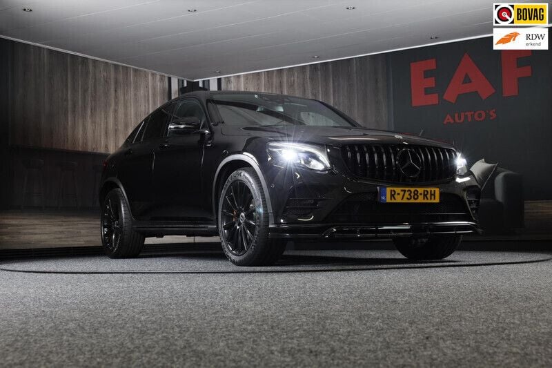 Zwart Gebruikt 2018 Mercedes GLC63 AMG AMG Coupé | € 44.950 - Afbeelding 1/3