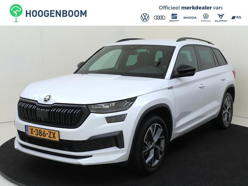 Wit Occasion 2023 Skoda Kodiaq Business Line SUV | € 40.750 (Eerlijke prijs) - Afbeelding 1/4