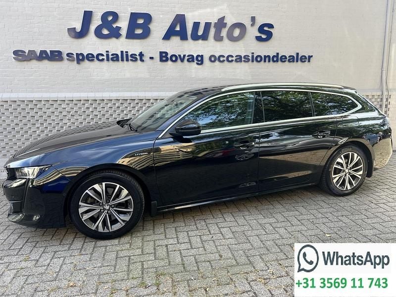 Zwart Gebruikt 2021 Peugeot 508 Allure Stationwagen | € 21.950 (Iets duurder) - Afbeelding 1/4