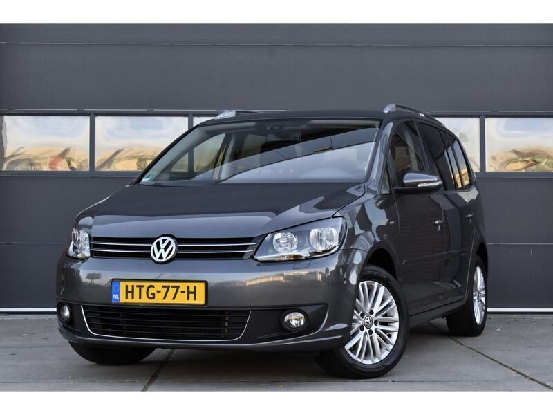 Grijs Gebruikt 2015 VW Touran Highline MPV | € 14.950 (Super prijs) - Afbeelding 1/4