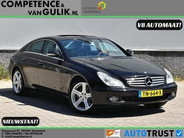 Zwart Gebruikt 2004 Mercedes CLS500 Sedan | € 19.950 (Duur) - Afbeelding 1/4