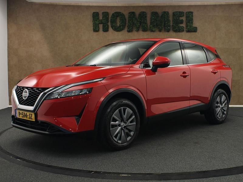 Rood Occasion 2022 Nissan Qashqai Visia SUV | € 22.645 (Super prijs) - Afbeelding 1/4