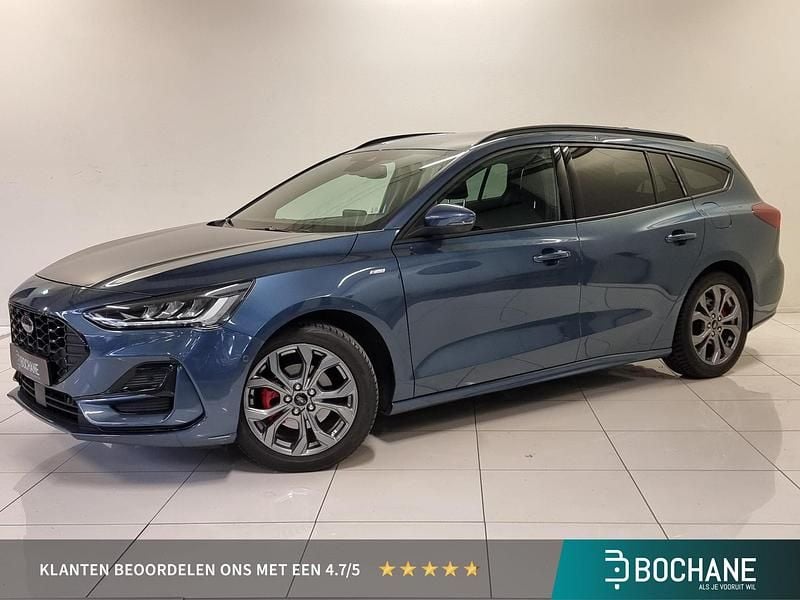 Blauw Gebruikt 2022 Ford Focus ST-Line Stationwagen | € 19.545 (Goede deal) - Afbeelding 1/4