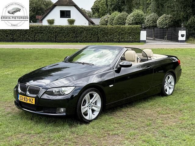 Zwart Gebruikt 2007 BMW 325 Cabriolet Executive Cabriolet | € 19.999 - Afbeelding 1/4