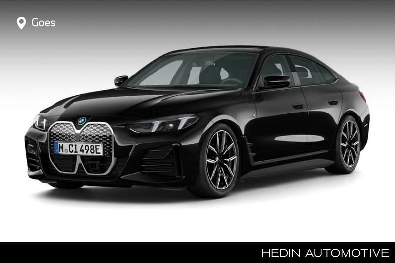 Zwart Nieuw 2025 BMW i4 M Sport Sedan | € 66.553 (Super prijs) - Afbeelding 1/3