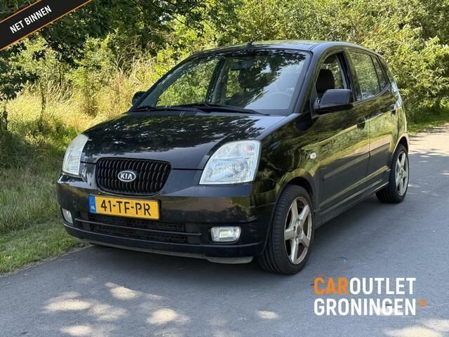 Zwart Gebruikt 2006 Kia Picanto Hatchback | € 1.490 (Eerlijke prijs) - Afbeelding 1/4
