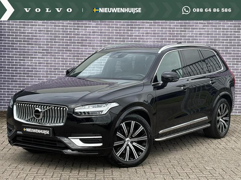 Zwart Gebruikt 2021 Volvo XC90 Inscription SUV | € 49.899 (Eerlijke prijs) - Afbeelding 1/3