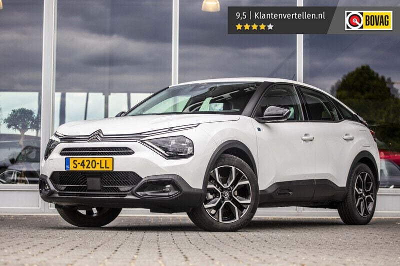 Wit Gebruikt 2023 Citroën e-C4 Feel SUV | € 19.845 (Eerlijke prijs) - Afbeelding 1/4