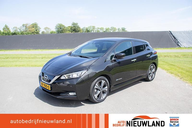 Occasion Nissan Leaf Tekna 110 kW (150 PK) 2018 Zwart Hatchback