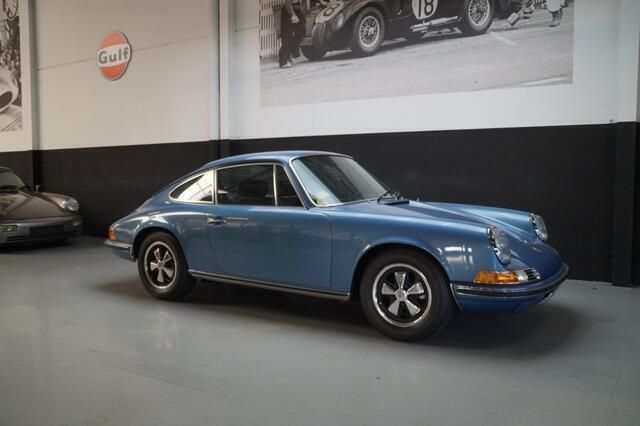 Blauw Gebruikt 1970 Porsche 911 Coupé | € 124.911 - Afbeelding 1/4